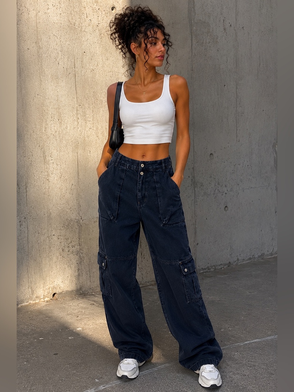 We The Free Marx Slouchy Cargo Jeans size 26